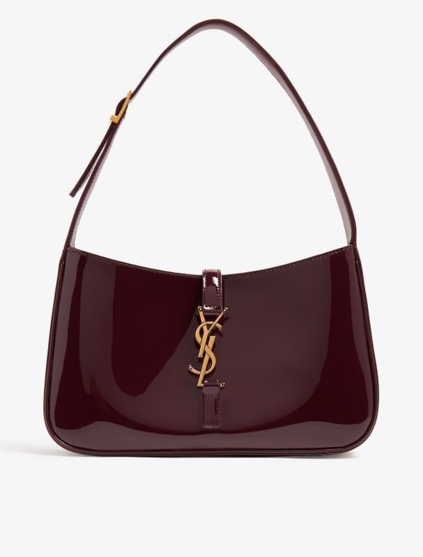 YSL Bordo Rugan Çanta